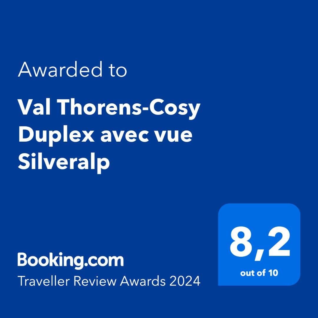 Val Thorens-Cosy Duplex Avec Vue Silveralp Екстериор снимка